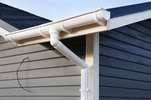 PVC Rain Gutter Installation in Palm Harbor