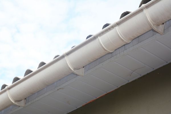 Plastic Gutter Installation in Palm Harbor