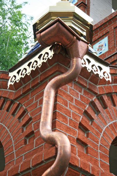 Church Downspout Installation in Palm Harbor